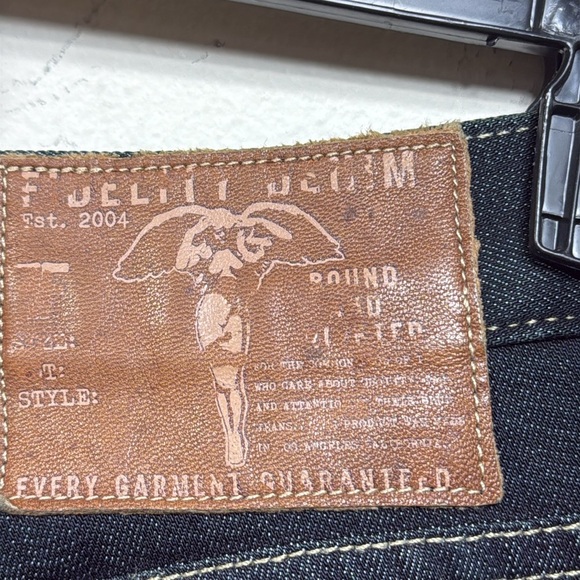 (Q3) Fidelity 5011, jeans size 36x28,‎ Sabbath
Dark wash, men's - Picture 6 of 14